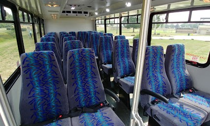 luxury shuttle bus